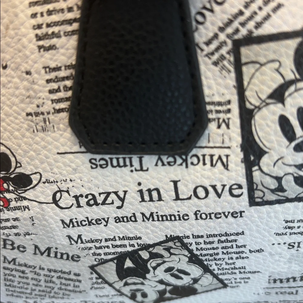 Disney Mickey and Minnie Satchel and Crossbody Bag - Picture 5 of 9